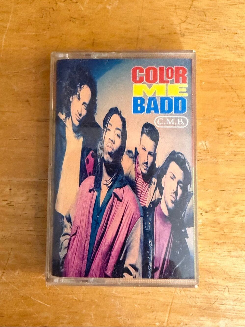Color Me Badd C.M.B. Vintage Cassette Tape 1991 Giant/Reprise Records (9100)